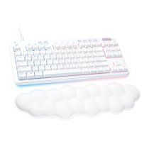 Logitech G 920-010414 teclado Juego USB QWERTY EspaÃ±ol Blanco