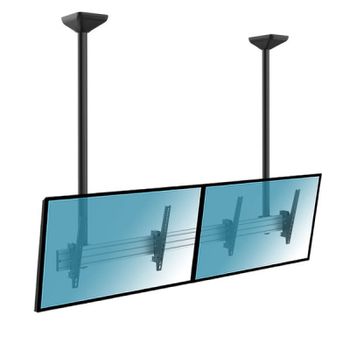 Kimex Soporte de Techo para 2 Pantallas de TV 45