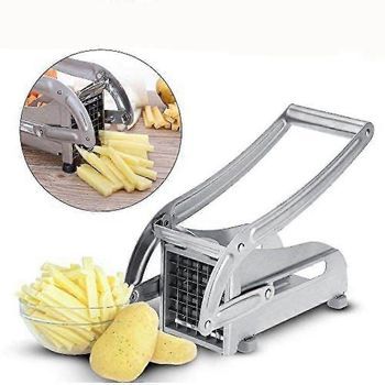 Cortador De Papas Fritas, Pie De Succión Al Vacío Antideslizante, Cortador De Papas Fritas Rápido Y Fácil Fabricación De Papas Fritas, Dispositivo De Corte De Papas Fritas Francesas