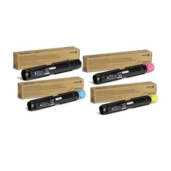 Original Multipack Xerox VersaLink C7025S Printer Toner Cartridges (4 Pack) -106R03741