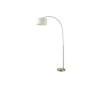 Lampara de pie metal color dorado serie polux 90cm