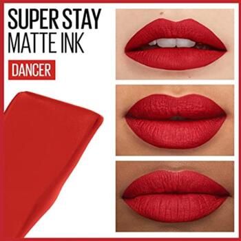 Maybelline New York Pintalabios Super Stay Matte Ink - 118 Dancer para mujer