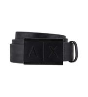 ax armani exchange para hombre 951019cc50700020 cinturon de piel negro 32 casual clasico