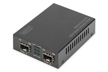 Convertidor de medios Gigabit multimodo a monomodo SFP a SFP 155 Mbps 1 25 Gbps 850 nm 1310 nm (MM) 1310 nm 1550 nm (SM)
