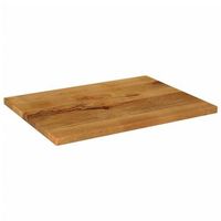 tablero de mesa  tablero escritorio rectangular madera maciza mango 80x70x38 cm