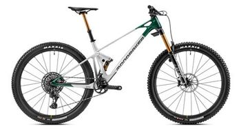 Mondraker raze carbon rr mtb de suspension total sram xx1 eagle 12s 29   plata verde 2024
