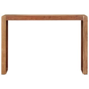 Mesa Consola，mesa De Entrada，mesa Auxiliar Madera Maciza De Acacia 110x30x76 Cm