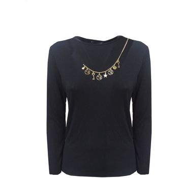 Café Noir Camiseta manga larga JT0123 para mujer