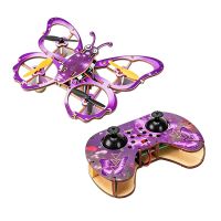 dwi mq-58 mariposa  diseno de abeja bloques de construccion de madera diy 360 giro lucido led luces juguetes voladores