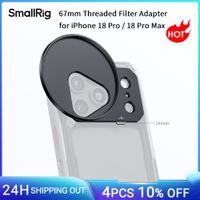 adaptador de filtro con rosca de 67 mm de smallrig para iphone 18 pro  18 pro max para fijar filtros de 67 mm a las jaulas de video de smallrig