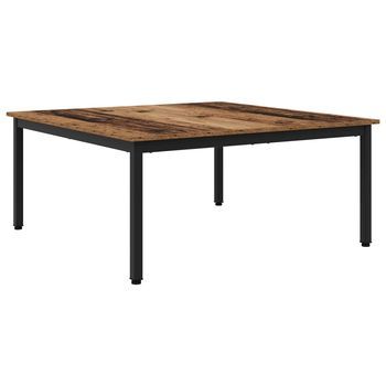 Mesa De Café Madera Vieja 100 X 100 X 45 Cm Vidaxl