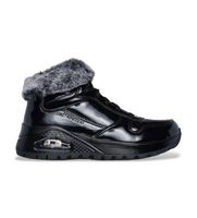 skechers para mujer 168126 botines uno rugged fiesty winter negro 36 plano cordones casual
