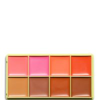 made by mitchell curve case cream blusher palette various shades - light