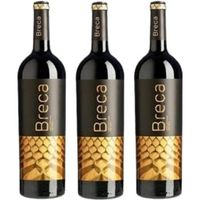 breca vino tinto espana pack 3 botellas 75 cl 15 vol