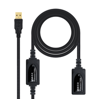 cable nc usb20 prolampli am-ah 10m