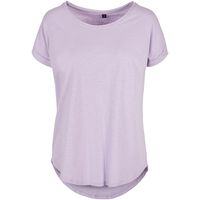 build your brand camiseta long para mujer
