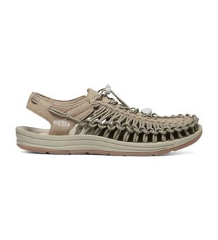 Keen para hombre. 1025169 Sandalias Uneek verde (41), Plano, Ninguno, Casual, Beachwear, Taupe, Poliéster reciclado