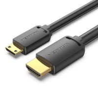 cable hdmi vention aghbg mini hdmi a hdmi 15m 4k 18gbps terminales oro negro