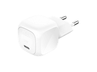cargador de pared - belkin usb-c compacto 20 w universal carga rapida usb-c blanco