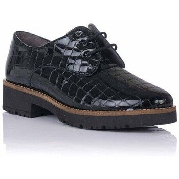 Pitillos Zapatos Mujer Blucher de piel Charol Coco para mujer