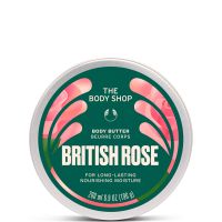 the body shop body butter british rose 200ml