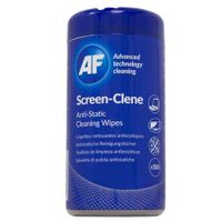 af screen-clene wipes tub 100