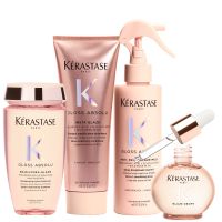 kerastase gloss absolu shampoo conditoner milk and oil bundle