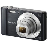 sony cyber-shot dscw810b compact camera - black black