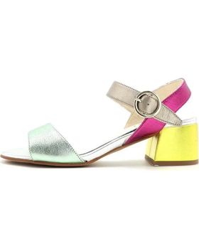 de CAYETANO GIMENEZ SANDALIA FANTASIA 19155 PLATA MULTICOLOR