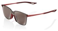 gafas de sol 100   p   strong legere square  strong    p rojo   espejo plata