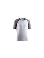 camiseta de running lurbel samba hombre gris hielogris marengo