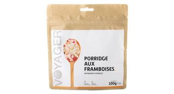 Gachas de frambuesa liofilizadas voyager 100g