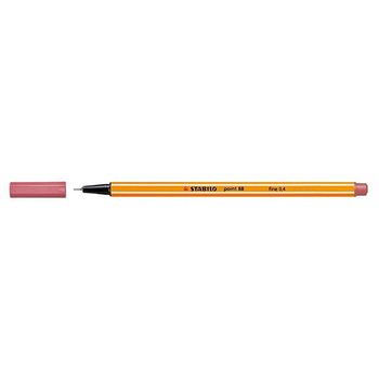 Stabilo Point 88 Rotulador de punta fina rojo fluorescente