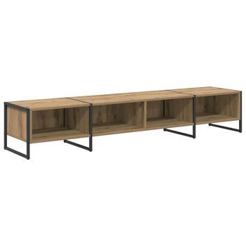 Gabinete De Tv 170.5 X 36 X 30.5 Cm Roble Artisan Vidaxl