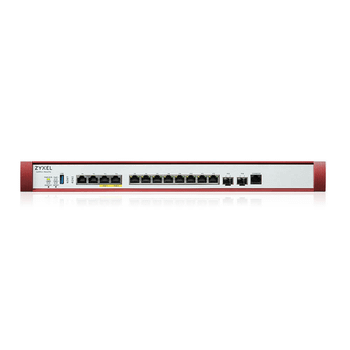 USG FLEX700 H Series User-definable ports with 2 2.5G 2 10G( PoE+) 8 1G 2 SFP+ 1 USB (device only)
