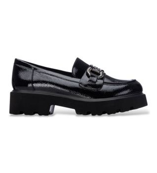 Xti para mujer. 14643301-NEGRO Mocasines 146433 negro (41), 3 a 5cm, Ninguno, Casual, Charol