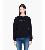 ax armani exchange para mujer xw000835af13397mc021 sudadera basica negro l casual viscosa