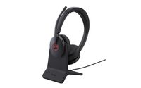 yealink bh74  stand uc usb-ca auriculares inalambrico diadema oficinacentro de llamadas usb type-c  usb type-a bluetooth base de carga negro