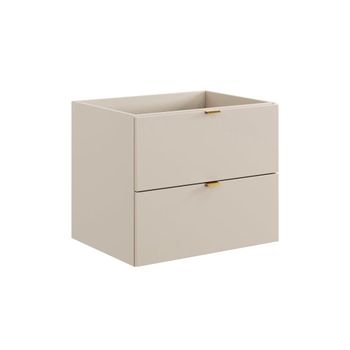Mueble bajo lavabo 60cm paneles de melamina y de mdf cachemira