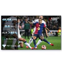 eu direct projestar pantalla de proyector alr de pet de 100 pulgadas cristal pet alr 4k uhd 169 06 ganancia recha