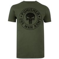 the punisher camiseta one man army para hombre