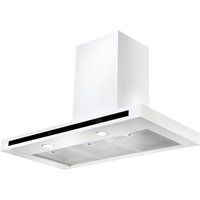 rangemaster hi-lite 90 chimney cooker hood - white white