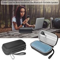 estuche de viaje para bose soundlink flex carcasa protectora rigida de eva impermeable y a prueba de polvo bolsa de almacenamiento para bose soundlink flex