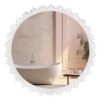 espejo de pared rea led yh-3564 transparent 60cm