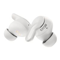 auriculares epos adapt e1 inalambricos bluetooth con cancelacion de ruido uso profesional blancos