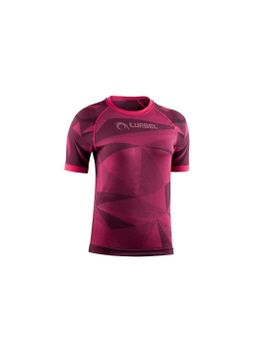 Camiseta de running Lurbel Samba Short Sleeves Mujer Fuchsia