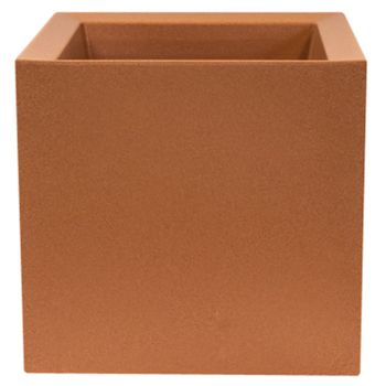 Macetero de polietileno terracota 40x40
