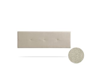 Cabecero tapizado napoli acualine 160x50x5 cm - beige tostado - moonia