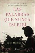 las palabras que nunca escribi