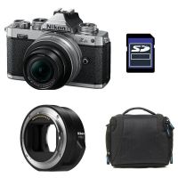 camara mirrorless nikon z fc 209mp 16-50mm plata wifi bluetooth  adaptador ftz ii